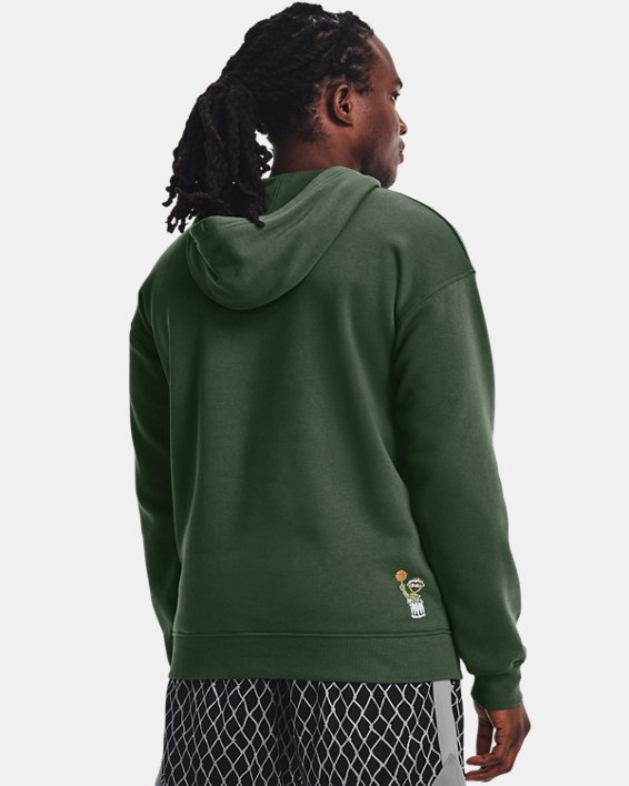 Sudadera con capucha Curry Sesame Street Grouch para hombre, Green, pdpMainDesktop image number 1